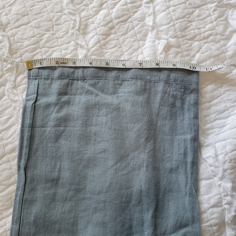 Japna Jumpsuit Cotton Linen Blend M Aloe NWT - Picture 10 of 12